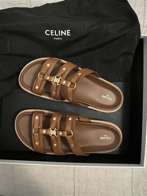 celine tippi slides dupe|luxury slide dupe.